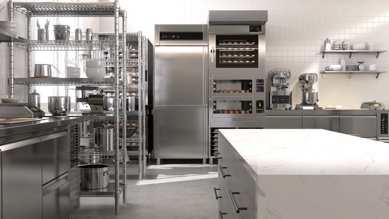 Industrial Kitchen Look